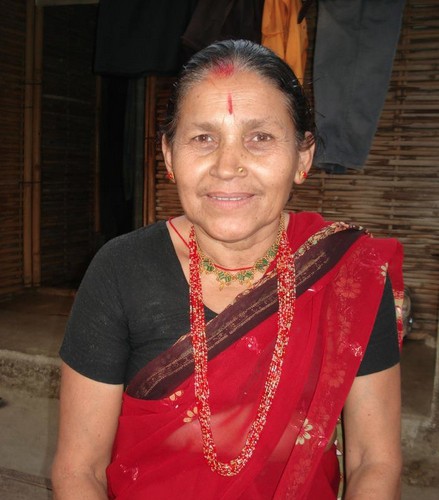 Ms. Hari Maya Acharya spent over 20 years living in a Nepali refugee camp before being resettled to Utica, NY in 2012. Photographer: San Acharya.