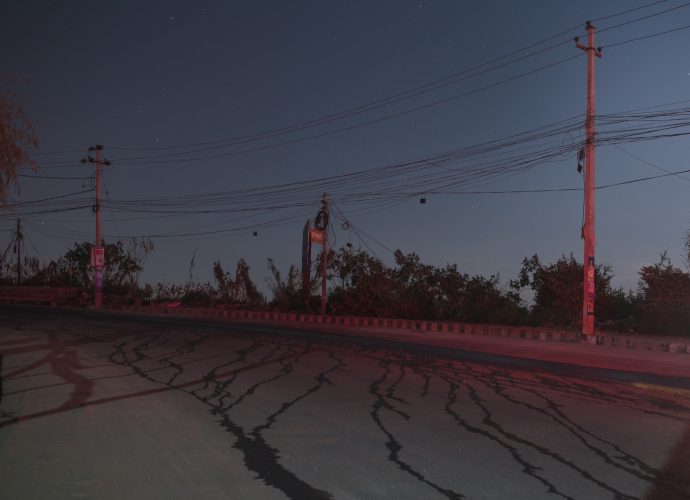 This image, taken near the Satdobato-Godavari road, is a metaphor of the city's fragility in the wake of an earthquake. (Kumar, December 18, 2016).
