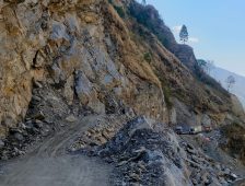 On the Road in Rasuwa, Nepal